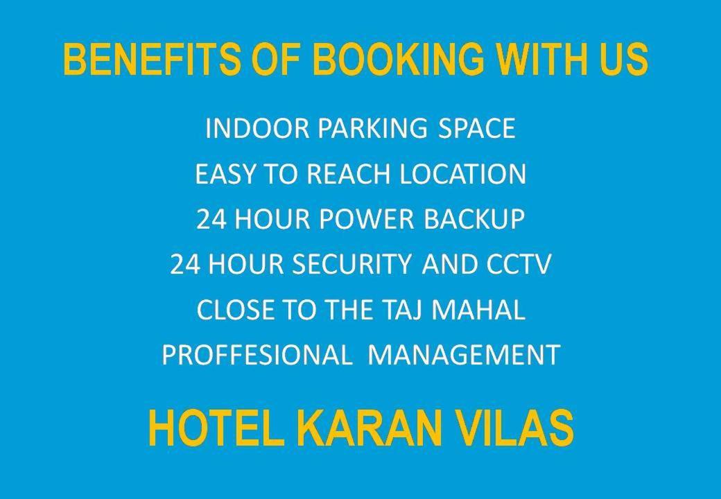 Hotel Karan Vilas Agra  Luaran gambar